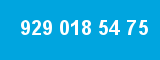 929 018 54 75 929 018 54 75